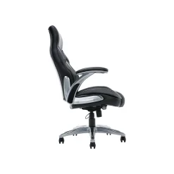 Ergonomic Chairs*Dormeo Bonded Leather Manager Chair, Two Tone (60030) Black