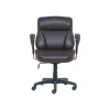 Office Chairs*Dormeo Bonded Leather Task Chair, Brown (51451)