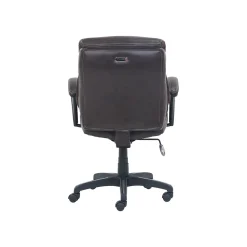 Office Chairs*Dormeo Bonded Leather Task Chair, Brown (51451)
