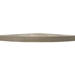 Shelving*Eden Grove MDF Mounted Corner Shelf, 14", Driftwood (9602054E)