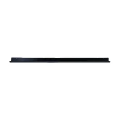 Shelving*Eden Grove MDF Mounted Picture Ledge Shelf, 35.4", Black (9084680)