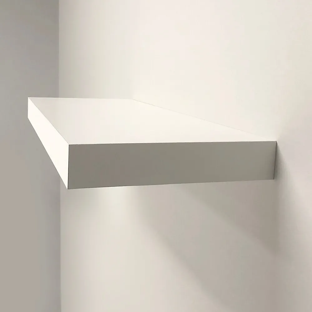 Shelving*Eden Grove Slim Single Wall Shelf, 48"W, White (9084670)