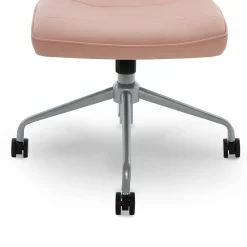 Office Chairs*Elle Decor Adelaide Fabric Task Chair, Pink (48214A)