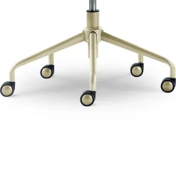 Office Chairs*Elle Decor Giselle Fabric Computer and Desk Chair, Cream/Gold (CHR10058D)