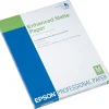 Photo Paper*Epson Ultra Premium Matte Presentation Paper, 8.5" x 11", 50 Sheets/Pack (S041341)