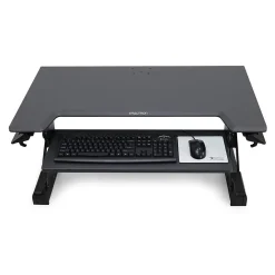 Standing Desks*Ergotron WorkFit-TL 38"W Adjustable Standing Desk Converter, Black/Dark Gray (33-406-085)