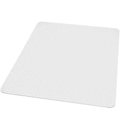 Chair Mats*ES Robbins Natural Origins Carpet Chair Mat, 46" x 60'', Medium-Pile, Clear (ESR141052)