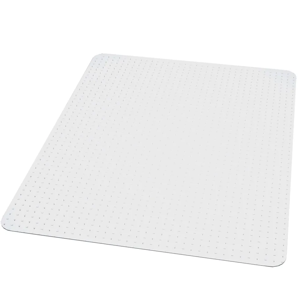 Chair Mats*ES Robbins Natural Origins Carpet Chair Mat, 46" x 60'', Medium-Pile, Clear (ESR141052)