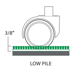 Chair Mats*ES Robbins Natural Origins Carpet Chair Mat, 46