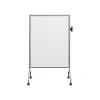 Dry Erase*Balt Essentials by Mobile Magnetic Dry-Erase Whiteboard, Anodized Aluminum Frame, 6' x 4' (62542)