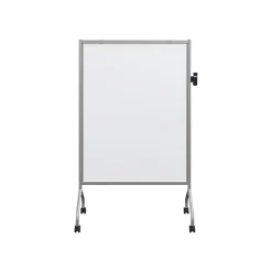 Dry Erase*Balt Essentials by Mobile Magnetic Dry-Erase Whiteboard, Anodized Aluminum Frame, 6' x 4' (62542)