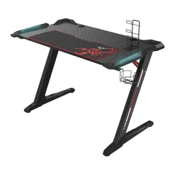 Computer Desks*Eureka Colonel Z1-S 45" Computer Gaming Desk, Black (GD0075-BK)