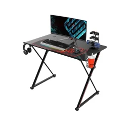 Corner Desks*Eureka Ergonomic 39" Computer Gaming Desk, Black (GD0071-BK)
