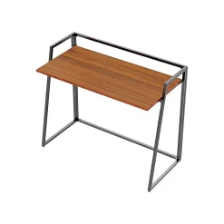 Office Desks*Eureka Ergonomic 41"W Computer Desk, Cherry (CD004)