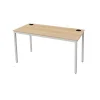 Office Desks*Eureka Ergonomic 47"W Writing Desk, White Woodgrain (CD012)