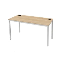 Office Desks*Eureka Ergonomic 47"W Writing Desk, White Woodgrain (CD012)