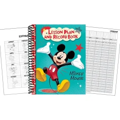 Grade Books*Eureka Mickey Lesson Plan & Record Book, Pack of 2 (EU-866267-2)