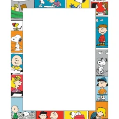 Classroom Paper*Eureka Peanuts Comic Blocks Computer Paper, 50 Sheets Per Pack, 3 Packs (EU-812112-3)