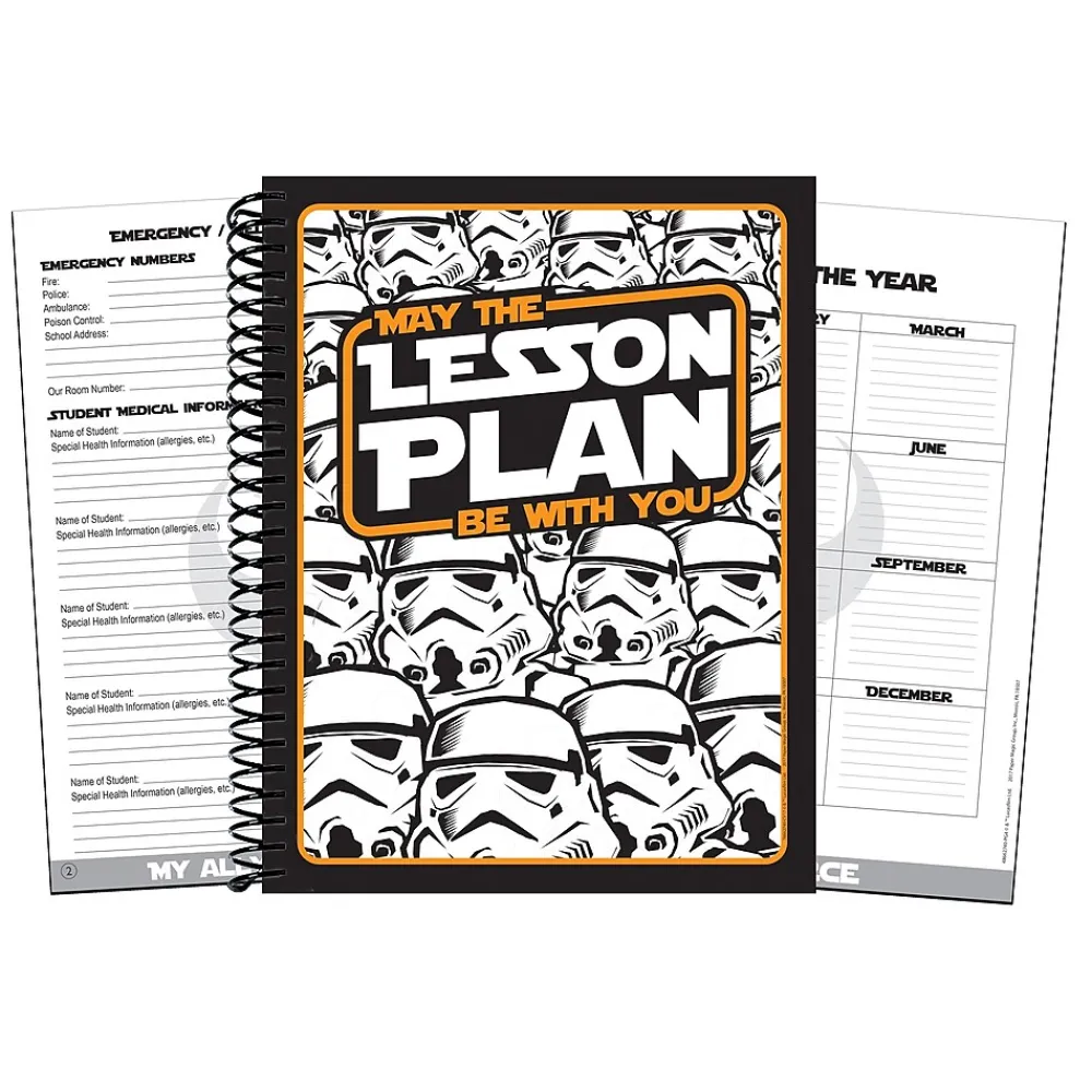 Grade Books*Eureka Star Wars Super Troopers Lesson Plan Book, Pack of 2 (EU-866274-2)