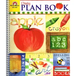 Grade Books*Evan-Moor Educational Publishers School Days Daily Plan Book, 98 Pages, Pack of 2 (EMC5400-2)