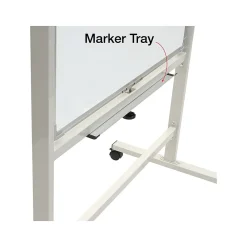 Dry Erase*Excello Global Products Double Sided Magnetic Mobile Dry-Erase Whiteboard Easel, 36