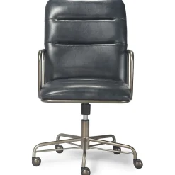 Office Chairs*Finch Franklin Bonded Leather Computer and Desk Chair, Charcoal Gray (CHR10060A)