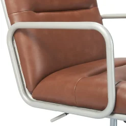 Office Chairs*Finch Franklin Bonded Leather Computer and Desk Chair, Camel (CHR10060B)