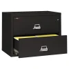 File Cabinets*FireKing Classic 2-Drawer Lateral File Cabinet, Fire Resistant, Letter/Legal, Black, 37.5"W (2-3822-CBL)