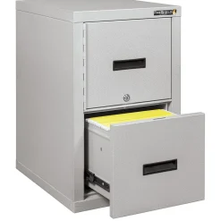 File Cabinets*FireKing ® FireShield 2-Drawer Vertical File Cabinet, Letter/Legal, Diamond Stone (2S1822-DDSSF)