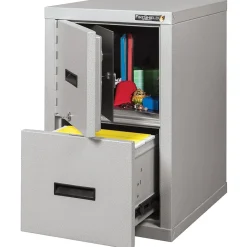 File Cabinets*FireKing ® FireShield 2-Drawer Vertical File Cabinet, Letter/Legal, Diamond Stone (2S1822-DDSSF)