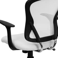 Office Chairs*Flash Furniture Alfred Ergonomic Mesh Swivel Mid-Back Task Office Chair, White (H8369FWHT)