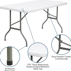 Folding Tables*Flash Furniture Elon 5' x 30