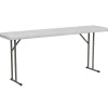 Folding Tables*Flash Furniture Elon Folding Table, 72" x 18", Granite White (DADYCZ180GW)
