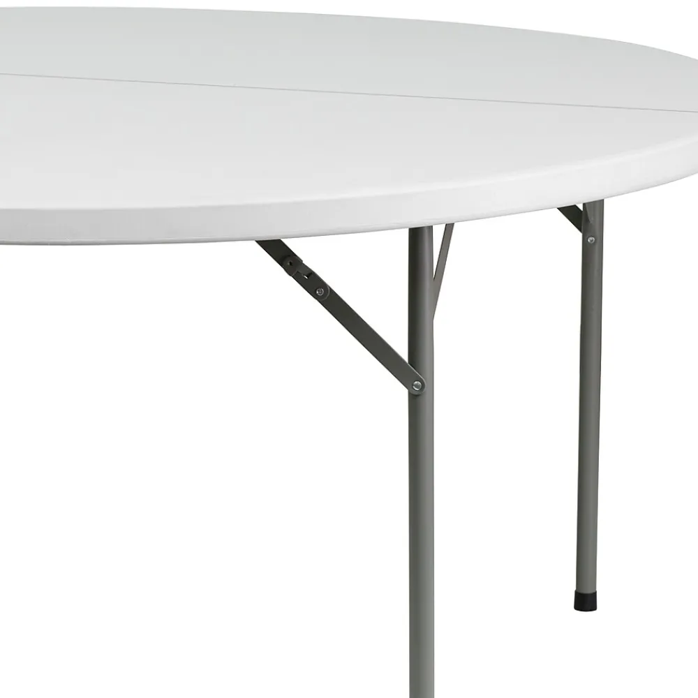 Folding Tables*Flash Furniture Elon Folding Table, 60" x 60", Granite White (DADYCZ154GW)