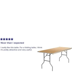 Folding Tables*Flash Furniture Fielder Folding Table, 72