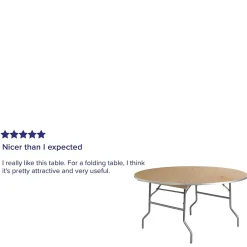 Folding Tables*Flash Furniture Fielder Folding Table, 60