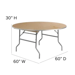 Folding Tables*Flash Furniture Fielder Folding Table, 60