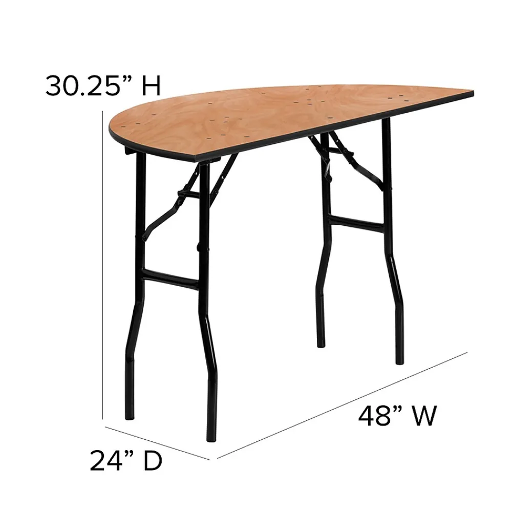 Folding Tables*Flash Furniture Furman Folding Table, 48" x 24", Natural (YTWHRFT48HF)