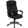 Office Chairs*Flash Furniture Hansel Ergonomic LeatherSoft Swivel High Back Executive Office Chair, Black (BT9177BK)