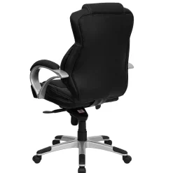 Office Chairs*Flash Furniture Hawkins Ergonomic LeatherSoft Swivel High Back Executive Office Chair, Black (H9626L2)