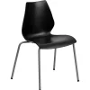 Folding & Stacking*Flash Furniture HERCULES Series Plastic Stacking Chair, Black (RUT288BK)