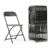 Folding & Stacking*Flash Furniture HERCULES™ Plastic Armless Folding Chair, Black, 60/Pack