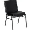 Folding & Stacking*Flash Furniture HERCULES Series Vinyl Stack Chair, Black (XU60153BKVYL)