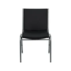 Folding & Stacking*Flash Furniture HERCULES™ Vinyl Heavy Duty Stack Chair With Arms, Black, 20/Pack (20XU6015BKVYL)