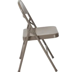 Folding & Stacking*Flash Furniture HERCULES Series Metal Folding Chair, Gray, 4/Pk (4BDF002GY)