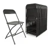 Folding & Stacking*Flash Furniture HERCULES™ Plastic Armless Folding Chair, Black, 20/Pack