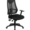 Office Chairs*Flash Furniture Ivan Ergonomic Mesh Swivel High Back Multifunction Task Office Chair, Black (HL0017)