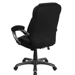 Office Chairs*Flash Furniture Jessie Ergonomic Microfiber Swivel High Back Executive Office Chair, Black (GO725BK)