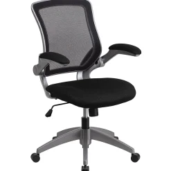Ergonomic Chairs*Flash Furniture Kale Ergonomic Mesh Swivel Mid-Back Task Office Chair, Black (BLZP8805BK)