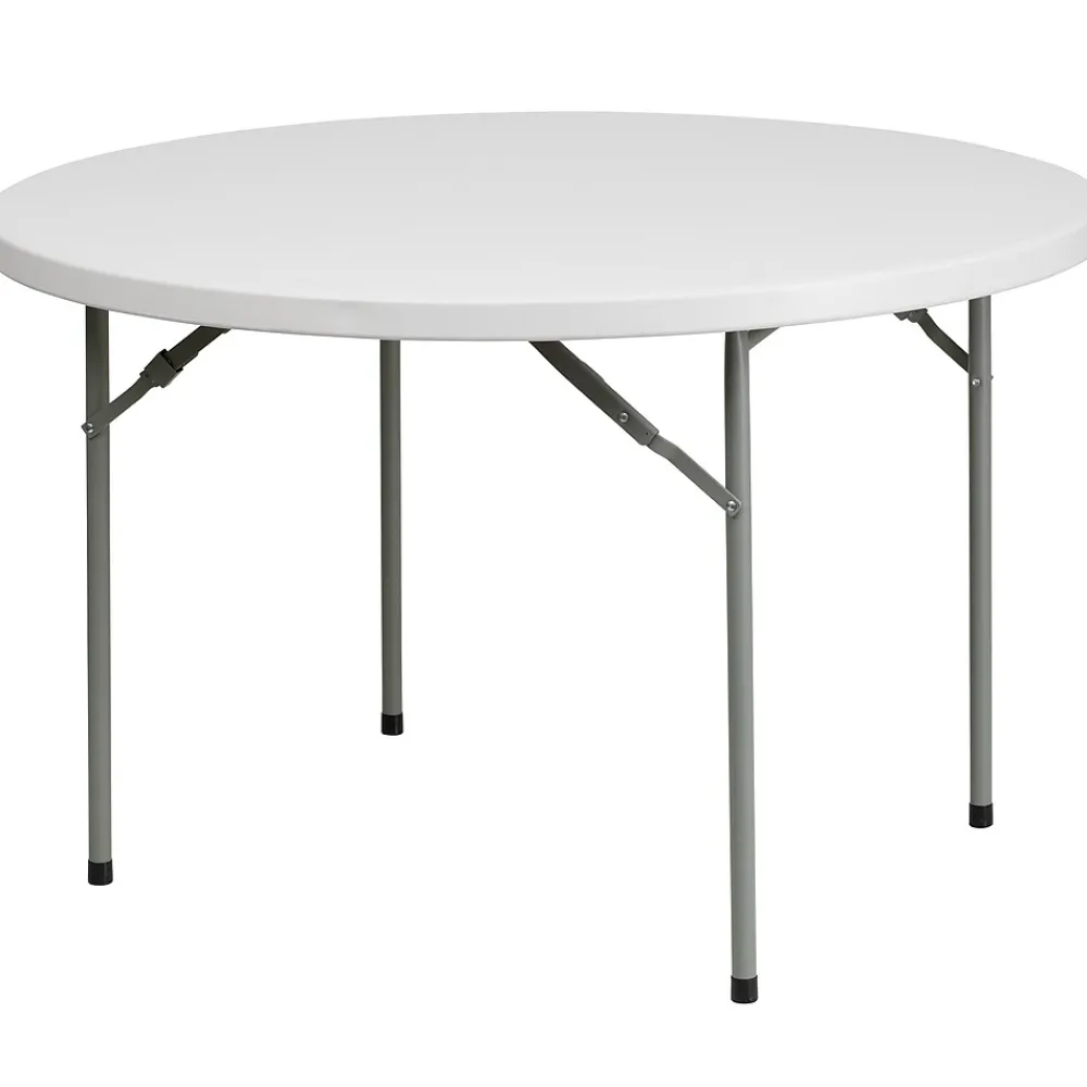 Folding Tables*Flash Furniture Kathryn Folding Table, 48" x 48", Granite White (RB48R)